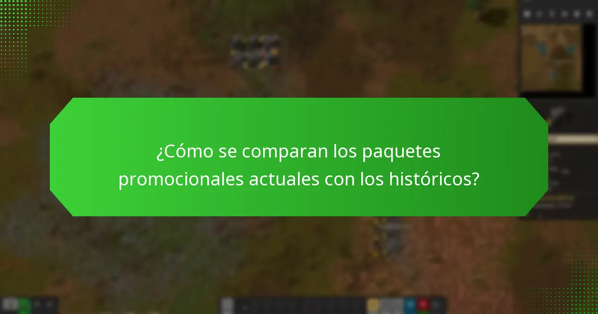 ¿Cuál es el interés de los usuarios en los paquetes promocionales de Factorio?