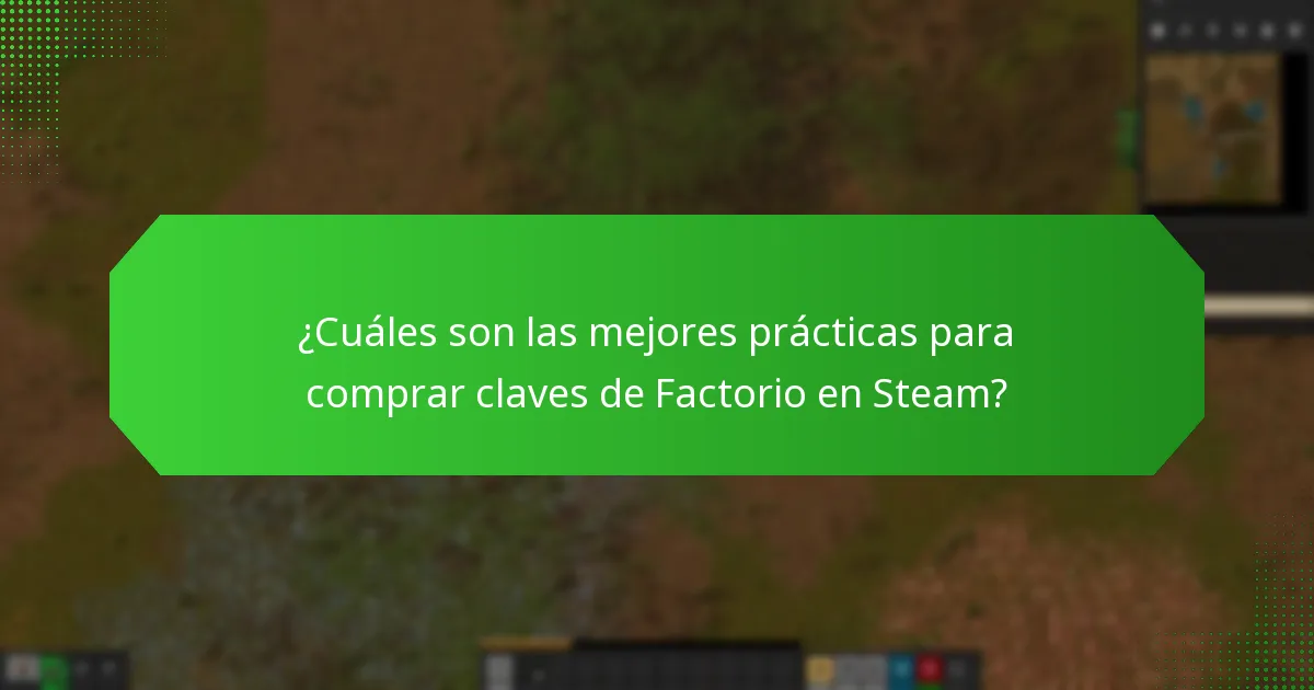¿Cómo comparar precios para las claves de Factorio en Steam?