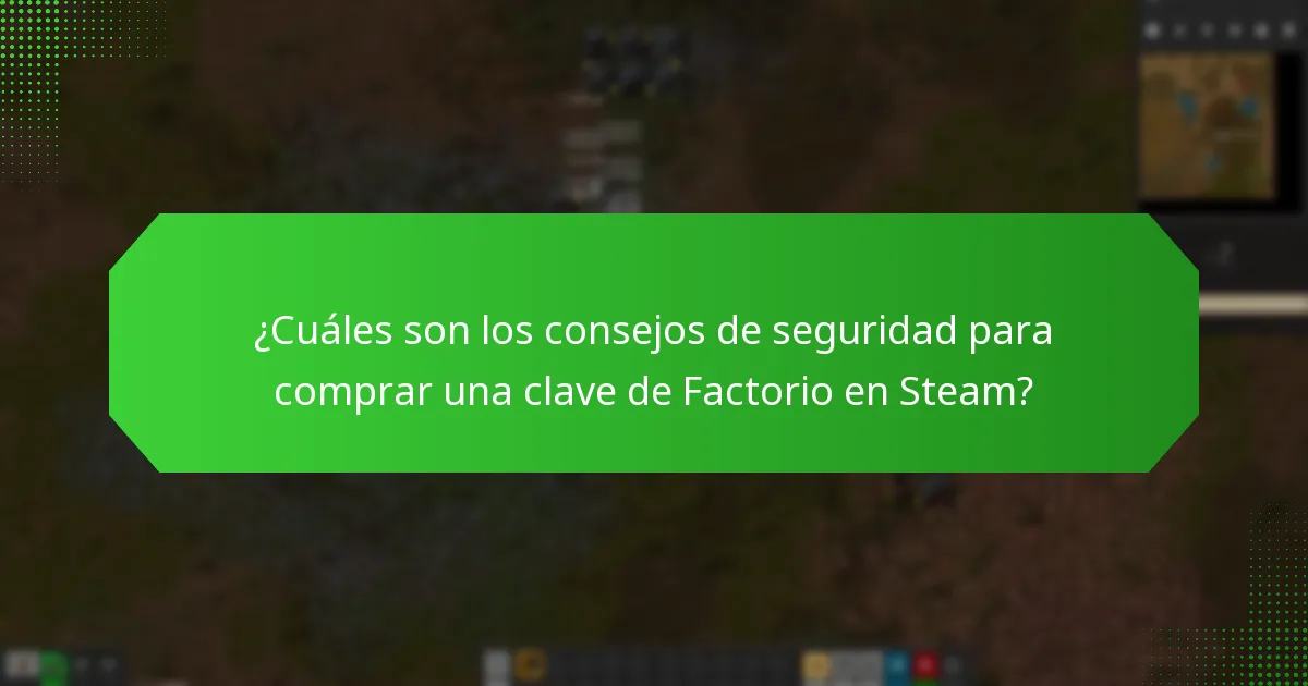 ¿Qué plataformas son de buena reputación para comprar claves de Factorio en Steam?