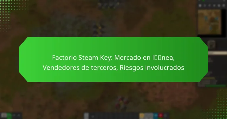 Factorio Steam Key: Mercado en línea, Vendedores de terceros, Riesgos involucrados